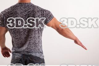 Arm moving reference jeans tshirt of Sebastian 0007